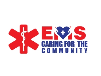 EMS: Caring For The Community logo design by Cyds