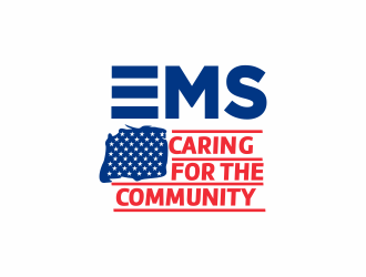 EMS: Caring For The Community logo design by haidar