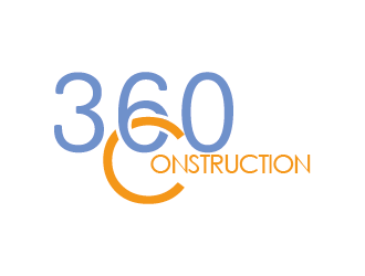 360 CONSTRUCTION logo design by czars