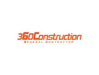 360 CONSTRUCTION logo design by hwkomp