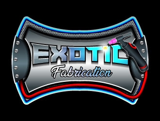 Exotic Fabrication logo design by uttam