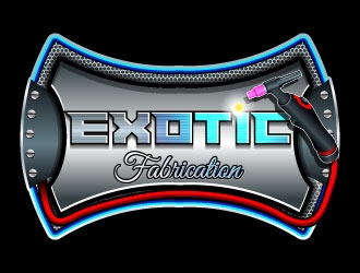 Exotic Fabrication logo design by uttam