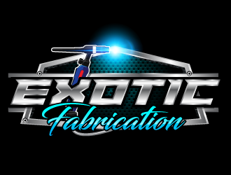 Exotic Fabrication logo design by scriotx