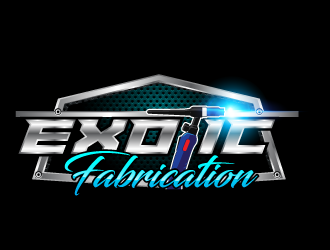Exotic Fabrication logo design by scriotx
