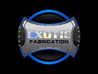 Exotic Fabrication logo design by Suvendu