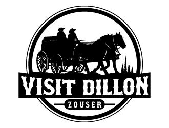 Visit Dillon Montana logo design by Suvendu