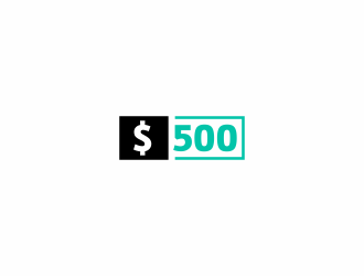 Dollar 500 logo design by haidar