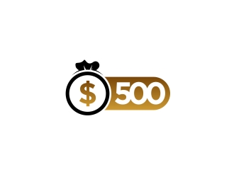 Dollar 500 logo design by CreativeKiller