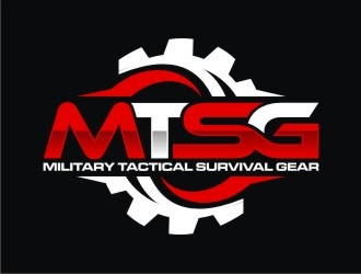 MTSG MILITARY TACTICAL SURVIVAL GEAR logo design by agil