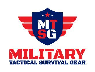 MTSG MILITARY TACTICAL SURVIVAL GEAR logo design by blackhood