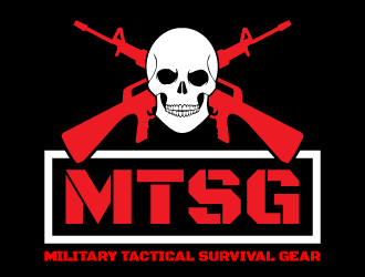 MTSG MILITARY TACTICAL SURVIVAL GEAR logo design by blackhood