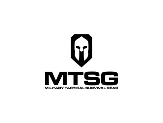 MTSG MILITARY TACTICAL SURVIVAL GEAR logo design by oke2angconcept