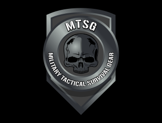 MTSG MILITARY TACTICAL SURVIVAL GEAR logo design by Kruger