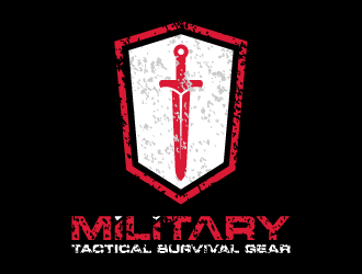 MTSG MILITARY TACTICAL SURVIVAL GEAR logo design by blackhood