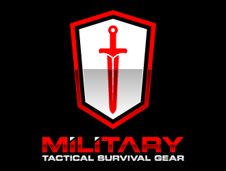 MTSG MILITARY TACTICAL SURVIVAL GEAR logo design by blackhood