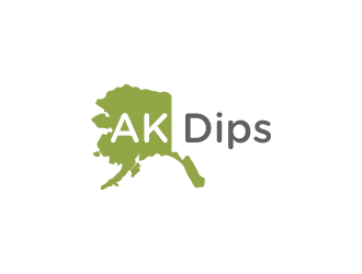 AK Dips logo design by oke2angconcept