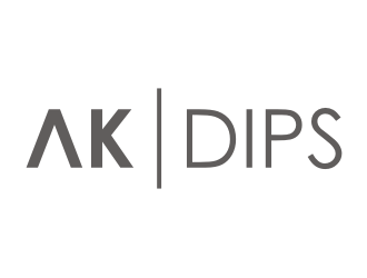 AK Dips logo design by enilno