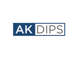 AK Dips logo design by enilno