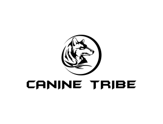 Canine Tribe logo design by oke2angconcept