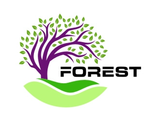 Forest logo design by jetzu