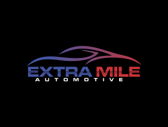 Extra Mile Automotive logo design by oke2angconcept
