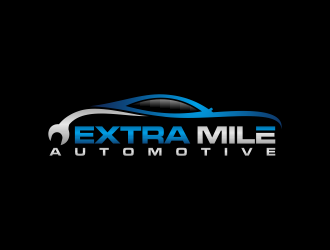 Extra Mile Automotive logo design by ammad