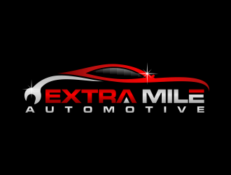 Extra Mile Automotive logo design by ammad