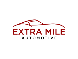 Extra Mile Automotive logo design by dewipadi