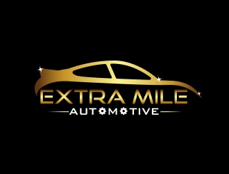 Extra Mile Automotive logo design by fawadyk