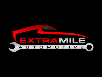 Extra Mile Automotive logo design by rykos