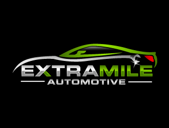 Extra Mile Automotive logo design by THOR_