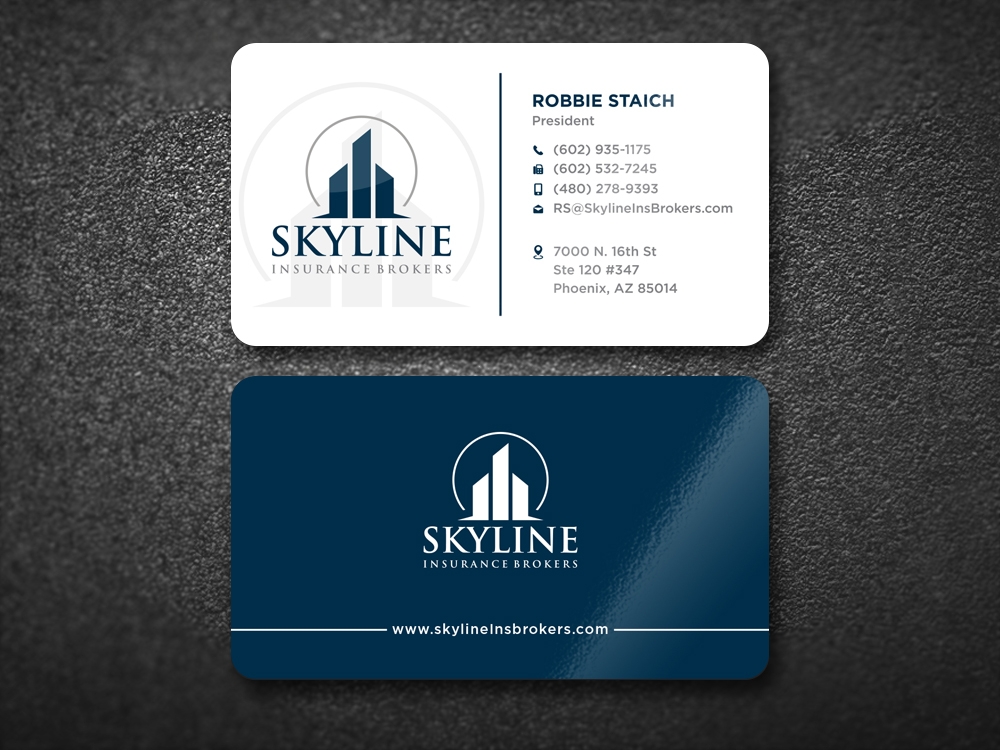Skyline Insurance Brokers logo design by corneldesign77