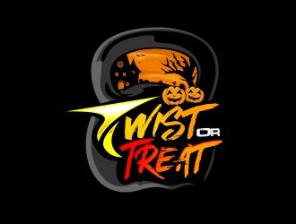Twist or Treat (logo name) Twisted Cycle (Company Name)  logo design by veron