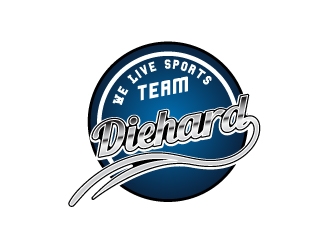 Team Diehard logo design by lbdesigns