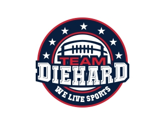 Team Diehard logo design by MarkindDesign