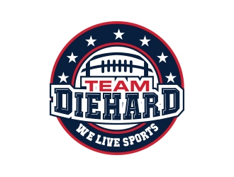 Team Diehard logo design by MarkindDesign