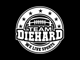 Team Diehard logo design by MarkindDesign