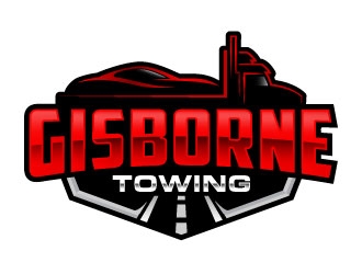 Gisborne Towing logo design by daywalker