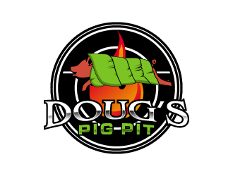 Doug’s Pig Pit logo design by torresace