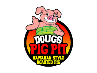 Doug’s Pig Pit logo design by reight