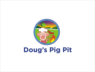 Doug’s Pig Pit logo design by bunda_shaquilla