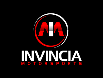 invincia motorsports logo design by giphone