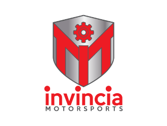 invincia motorsports logo design by nona
