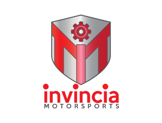 invincia motorsports logo design by nona