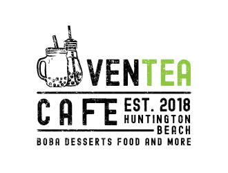 Ventea Cafe logo design by ARALE