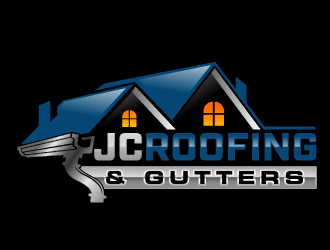 JC Roofing & Gutters logo design by THOR_