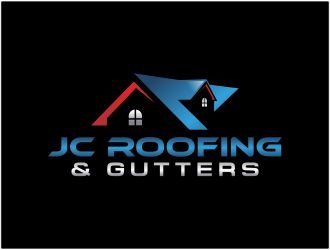 JC Roofing & Gutters logo design by 48art