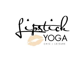 Lipstick Yoga logo design by sanworks