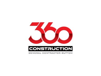 360 CONSTRUCTION logo design by zakdesign700