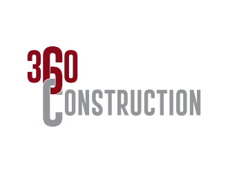 360 CONSTRUCTION logo design by nona